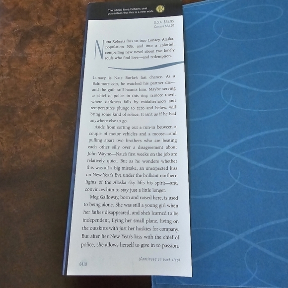 Northern Lights Novel by Nora Roberts, Hardcover, Pre-owned - Picture 6 of 10